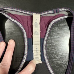 Lululemon Run Multicolored Striped Tank Size 6 EUC