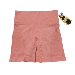 Avia Womens Size XS 0-2 Seamless Washed Biker Shorts Pink