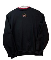 NWT Baxter & Wells Womens L Christmas Embroidered Front and Back Sweatshirt