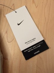 Nike Zenvy Green Cropped Leggings Gentle Support High Rise Crop SMALL Yoga $100