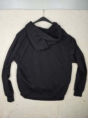 NWT! FOREVER 21 Size XL Women’s Black Hoodie Sweatshirt Fleece Lined