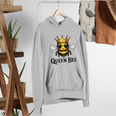 Queen Bee Hoodie World Bee Day Cute Cartoon Bumble Bee Honey Novelty Gift