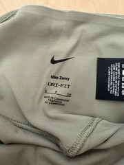 Nike Zenvy Green Cropped Leggings Gentle Support High Rise Crop SMALL Yoga $100