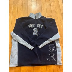 Looney Tunes Tweety Thick Fleece 1/2 Zip Top