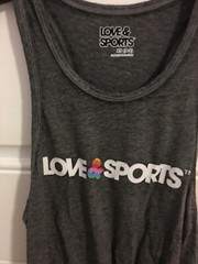 BRAND NEW XS (0-2) | LOVE & SPORTS WOMENS’ LOGO TANK TOP