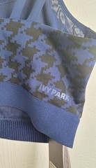 Adidas x Ivy Park Dark Blue Black IVP Halter Sports Bra Size S 8-10, New, Gym