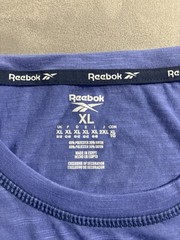 Reebok Light Blue Athletic Tank Polyester
