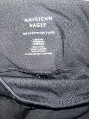 American Eagle The Everything Flare Legging Black Size Small Casual