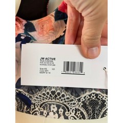 Johnny Was Bee Active Reversible Sports Bra Boho Chic XS NWT Floral