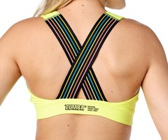 Zumba Pop Bra – Caution Yellow ~ XS, Large, XXL ~ New!