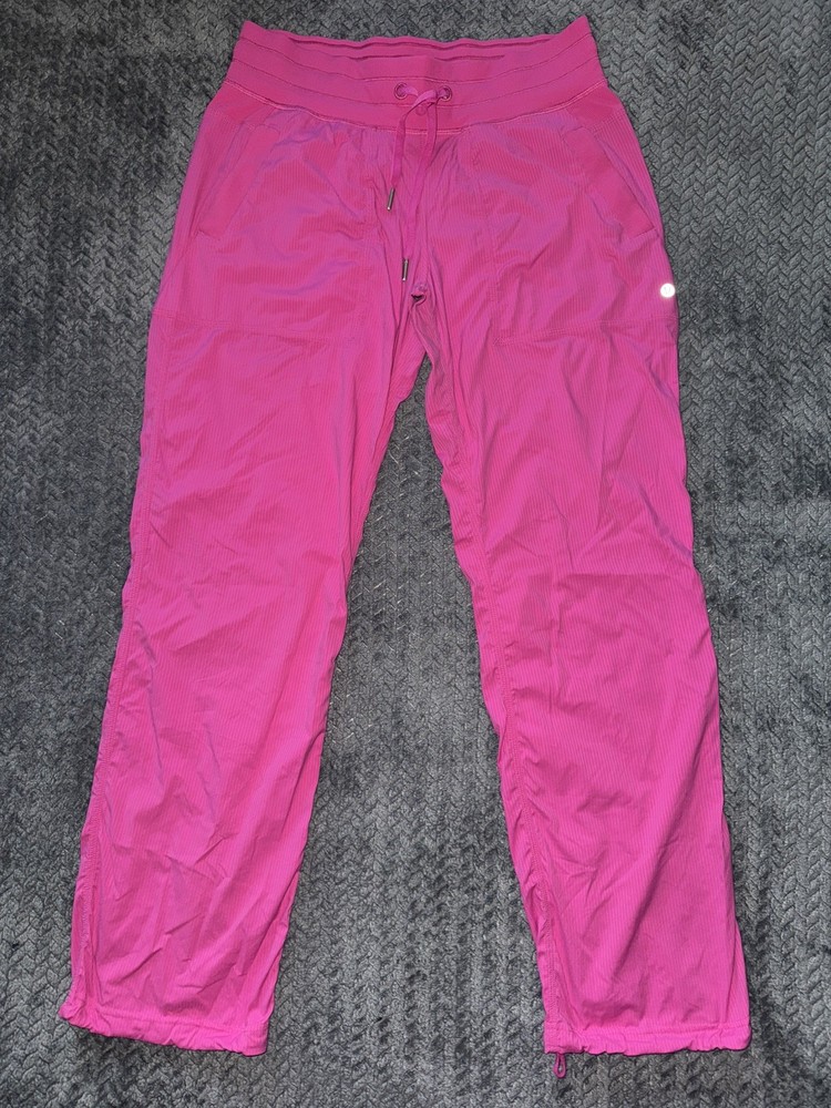 Lululemon Women’s Pink Dance Studio Mid-Rise Jogger Full Length Size 8