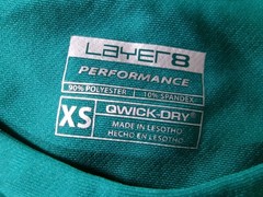 Layer8 Top Women Extra Small Teal Performance Long Sleeve Qwick Dry Athletic