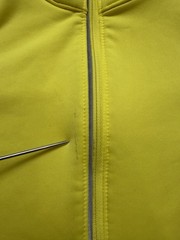Nike Pro Dri-FIT Half Zip Pullover Hoodie Neon Yellow Women’s Large Running