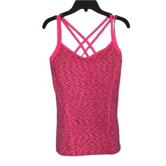 The North Face Dahlia Tank Top XS Athletic Cross Strap Heathered Gym Workout