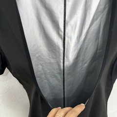 Gym Thermal Sweat Bodysuit With Zipper Shaper Yoga Run Womens Size XL Casual $50