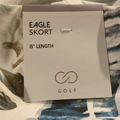 Calia Golf Eagle Skort 15” Moss Print Multi Wmns XS NEW $68