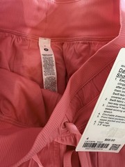 NWT Lululemon Dance Studio High-Rise Short 3.5″ LINED Sakura Pink SAKP Size 4