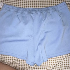 Old Navy Active Bounce Women’s Blue Athletic Shorts 3X Plus Fleece Pockets