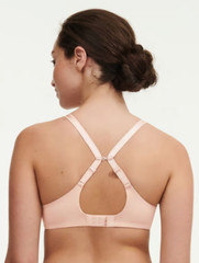 Chantelle 30DD Norah Chic Plunge T-Shirt Bra NWOT 16MNA Nude Rose