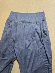 Woman’s Vuori Wide Leg L Rn156509 Drawstring Waist Grey Gym Athletic $150