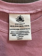 Disneyland Resort Jersey Pink Sequin Mickey Pullover Sweatshirt Women’s XL