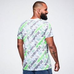 Zumba Jean Jamz Unisex Crew Neck Tee – White/Green ~ XS/S M/L XL/XXL ~ New!