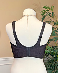 Glamorise, No-Bounce Camisole Elite Sports Bra Wirefree/Unlined Black Us Sz 44H
