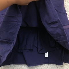 Athleta Skort Medium Adult Purple Any Sport Pleated Skirt Pull On Pocket Womens