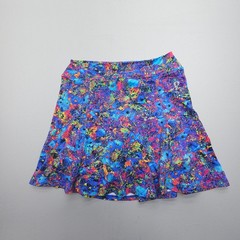Dona Jo Birdie Skort Size 2 Vibrant Print Brazil Floral Tennis Pickle Sports