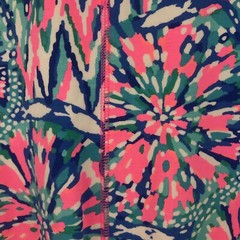 Lilly Pulitzer Women’s Colorful Swing Jacket Sz XS/S Pink Blue White