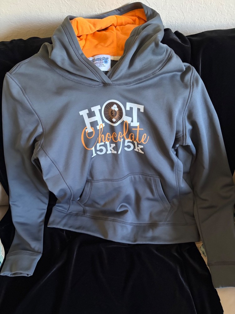 Hot Chocolate 15K Hoodie Size M~NWOT