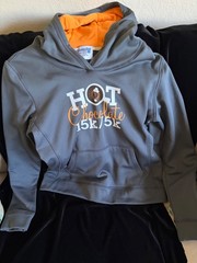 Hot Chocolate 15K Hoodie Size M~NWOT