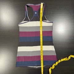 Lululemon Run Multicolored Striped Tank Size 6 EUC