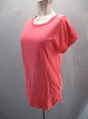 Columbia OMNI-WICK Size S Womens Red Cotton Blend Short Sleeve Athletic Top 941