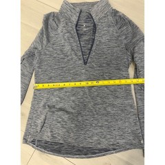 Layer 8 Pullover Quarter Zip Sz L Qwick Dry Gorpcore Athleisure Performance
