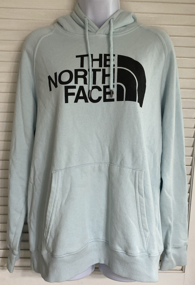 Women’s The North Face Fleece Hoodie, Large, Mint Green