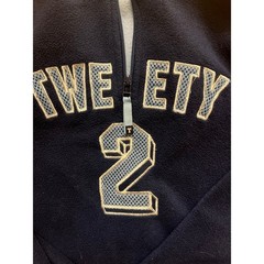Looney Tunes Tweety Thick Fleece 1/2 Zip Top