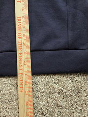 Spanx Airessentials Sweatshirt Womens Small Blue Long Sleeve 1/2 Zip Stretch