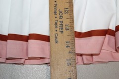 NEW Smith & Quinn The Gwen 15″ Skort Pink White Stripe Athletic SMALL NWT