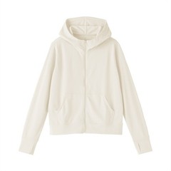 MUJI UV Protection Quick-Dry Full-Zip Hoodie XS S M L XL XXL UPF50+ Women NWT