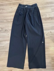2 Pack ALO Suit Up Trouser Pants Women’s Black Size S Regular Fit AUTHENTIC