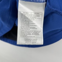 Nike Dri-FIT Running Pullover Women Large Blue Half Zip Thumbholes Built in Tank