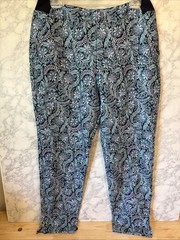 Tommy Bahama Everyday Active Women’s Medium Blue Floral Pants