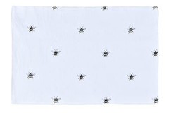 Placemats Bumblebee 4pc 49x32cm 100% Cotton Half Panama Printed Dining Set Decor
