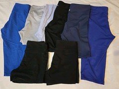 Women’s S, M Activewear Lot Of 8 Leggings Bundle Various Lengths Fitness Bulk