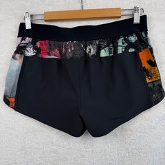 Reebok CrossFit Women’s Training Shorts S Black Multicoloured glitch Fitness Gym