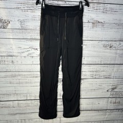 Lululemon Dance Studio Mid-Rise Pants Jogger Pockets Drawstring Women’s Size 4
