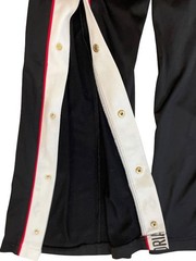 Victoria’s Secret Sport Open Leg Gold Snap Zip Pockets Track Pants Size Small