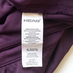 Head Womens XL Purple Tennis Pickleball Skort Length 14-15″ Pockets