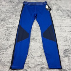 GapFit Blackout Technology Legging Women’s M Blue Polyester Cropped Gym Stretch